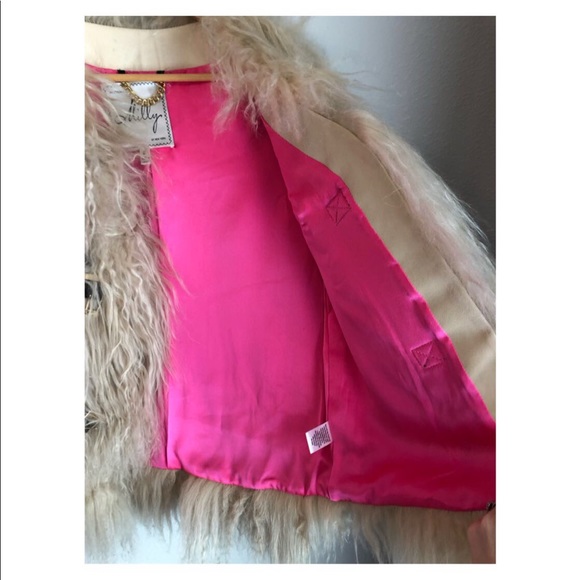 MILLY of New York - Dyed Magnolian Lamb Fur Vest - Picture 4 of 7